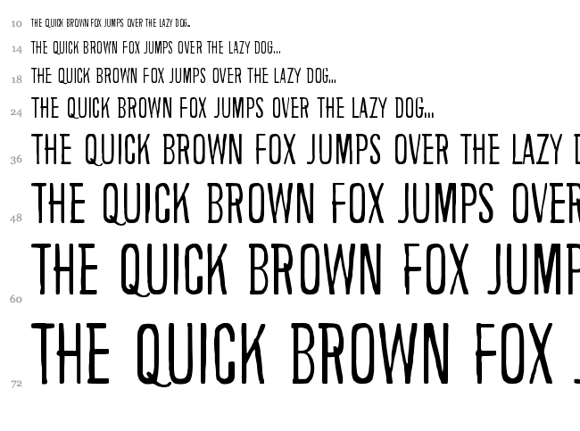 Background noise font waterfall